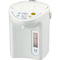 타이거 전기포트 2.2L 화이트 PDR-G221-W 보온전기포트 커피 전기포트기 물통