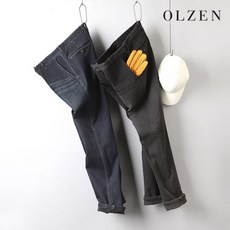 올젠 올젠 본딩기모 베이직 청바지 (ZOY4DP1303)
