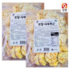 [퀴클리몰] 사조오양 야채튀김 대용량 업소용, 2개, 3kg