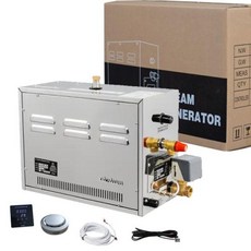 스팀 설치 건식 자동 머신 목욕 스팀 배수 스팀 장비 배출 가스 사우나실 스팀, 4) 18KW 380V