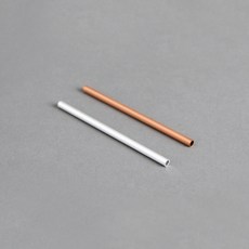 (JLS) 자기장 전류실험용 금속관 (5mm x 100mm 알루미늄관 구리관 각1개 1셋트) 과학실험용 교과물품