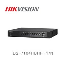 HIKVISION DS-7204HUHI-F1N/4CH 3메가 녹화기, 1개 - ds-7204