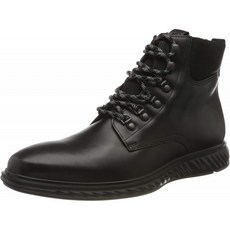 ECCO Mens St.1 Hybrid Lite Gore-tex Ankle Boot Black/Black 8-8.5 US