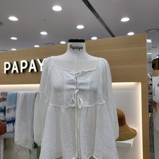 파파야블라우스