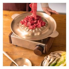 놋담유기불고기판