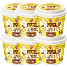 오뚜기 달걀하나톡넣는 쌀컵케이크 스윗바나나, 60g, 6개