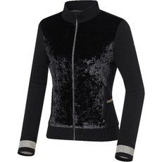 와이드앵글_WWW21K05Z1_여성 추동절 ET 벨로아 하이브리드 방풍 스웨터 L