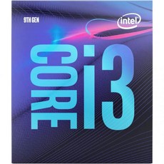 인텔 Core i39100 데스크톱 프로세서 4코어 최대 4.2GHz LGA1151 300 시리즈 65W, Processor - i39100