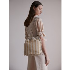 베르에누아 베르에누아 베르에누아 LALA BAG/STRIPE 라라백/ST -GRAY