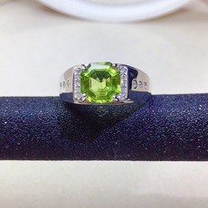 천연페리도트반지