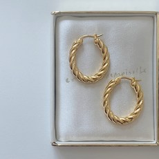 순금링볼드귀걸이