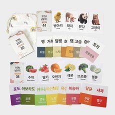 [플레이맥스] 첫만남 낱말카드(야채과일동물80장+보관가방), 상세 설명 참조, 상세 설명 참조