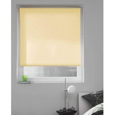 [독일직배송] 마요가게 롤러 블라인드 어둡게 직물 단색 코드 L 49 x H 190cm 드릴링, 단일옵션