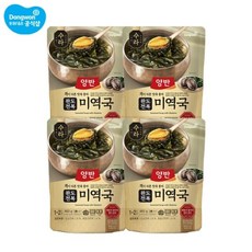 양반 수라 완도 전복미역국 460g x 4봉, 4개