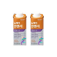 대상 뉴케어 인핸서 프로 1.2 균형 영양식 식사대용 48Pack, 200ml, 48개 - ds200pro