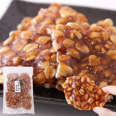 천연생활 오키나와 흑설탕 땅콩 과자 500g 518524, 흑밀로 만듦, 1개