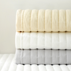  [밤부베베] 단잠 포근 패드_리버시블_B(L)(베이비라지) (100x140cm), 해피 크림, 1개 