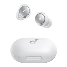 Soundcore Anker Space A40 자동 조절 가능한 액티브 노이즈 캔슬링 무선 이어버드 소음 최대 98% 감소 재생 시간 50시간 고해상도 사운드 편안한 핏, White, White, 1개