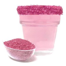 [정품]Snowy River 핑크 칵테일 소금 - 도움 색상 마가리타 소금 림머 음료 리밍 장식용 코셔 (226.8g(8온스) 봉지)110042, 8온스(1팩)