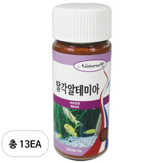 내츄럴한 탈각알테미아 열대어 사료, 50ml, 13개