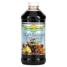 다이나믹 헬스 래보래토리즈 타트 체리 강황 생강 토닉 16 fl oz (473ml), 1.5L, 1개