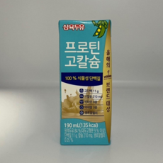 삼육두유 프로틴 고칼슘 190ml x 48팩 +광천김3입, 48개