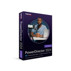 PowerDirector 2024 Ultimate 한글 패키지 파워디렉터, 단품