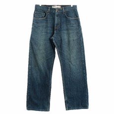 리바이스569 블루 데님 스트레이트진 공용 M 5209