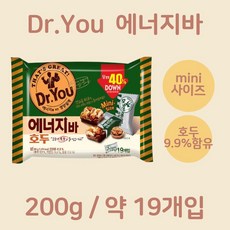 오리온 닥터유 에너지바 호두 미니 200g 영양 간식 대용량 회사 사무실 탕비실, 3개