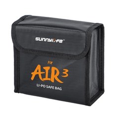 DJI Air 3 드론 에어3 리포백 배터리 보관케이스 Li-Po Bag 3개 보관