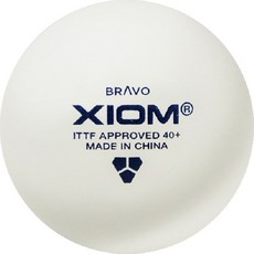 ITTF 공인 엑시옴 브라보 시합구 6개입, 단품, 1개