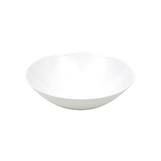 한국도자기 더셰프 원형 반찬그릇 화이트 찬기 굽부, 5인치 요리볼, 1개