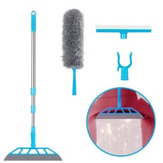 지디파인 청소엔 천하통일 먼지털이 실리콘 빗자루 겸용