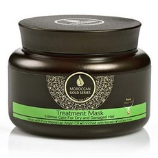 Moroccan Gold Series Treatment Mask Deep Hydrating Argan Oil Hair Mask for Dry Damaged Color Tre, One Color_8.45 Ounce, One Color_8.45 Ounce, 상세 설명 참조0