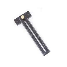 리스카 T타입눈금자 LAR-180 (180mm) ~ LAR-280 (280mm) 알루미늄 마킹자 LISCA 토탈공구판매자, 리스카 T타입눈금자 LAR-180(180mm), 1개