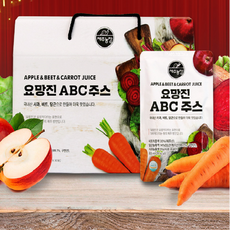 제주농장_청정 제주에서 사과 비트 당근 으로 만든 요망진 ABC 주스 1박스 (80ml x 30포), 2400ml, 2개