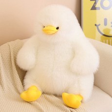 대왕오리인형 안고자는 애착 선물 거대, 화이트덕, 95cm(2.2kg)