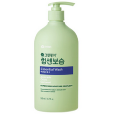 그린핑거 힘센보습 에센셜 유아 바디워시, 2개, 500ml