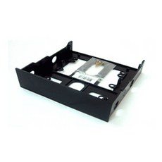 Coms AOA3638 HDD 가이드 검정색 앞면 유 5.25 플라스틱, 1개