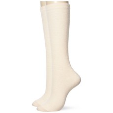 UCHI-COLLE 23-25 [군제] 착압 하이삭스 우치코레 나이트 양말 2족조 여성 페일