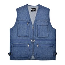 남자데님조끼
