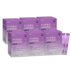 바른 화이트토닝 글루타치온 1000mg 6박스x(4g x 30포)