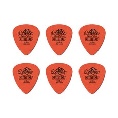 지엠뮤직_세트(6)던롭피크418R.60 Tortex STD 0.60mm 톨텍스 스탠다드 Dunlop PICK (No.19세트), 6개