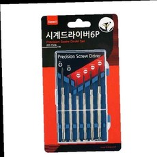 시계 드라이버 세트 6p 정밀 일자드라이버 도라이바 정밀공구