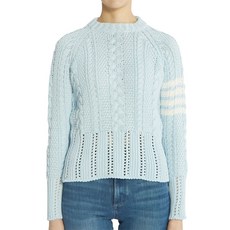톰브라운 사선 완장 아란 케이블 FKA255A 00219 450 여자 니트