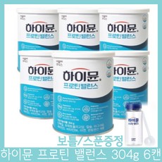 일동 후디스 하이뮨 프로틴 밸런스 산양단백질 캔, 6개, 304g