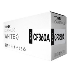 HP 508A 토너 CF360A 재생 토너 CF361A CF362A CF363A M552n M553dn M553n, 1개, CF360A 검정