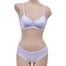 2단계 브라팬티 중학생 속옷선물 주니어브라 초등학생브래지어 사춘기브래지어 청소년속옷세트