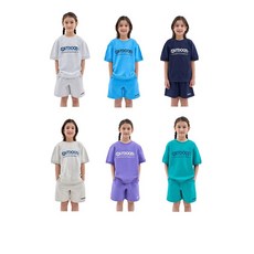 아웃도어 프로덕트 키즈 반팔 반바지 세트 코스트코 등원룩 상하세트