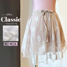 [abby]클래식 레이스 풀온 스커트 3color (CLASSIC)